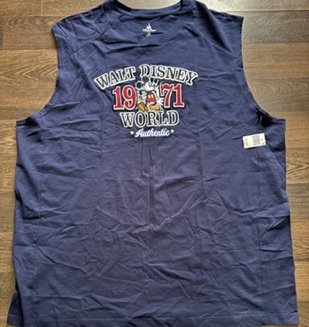 Disney Parks Mickey Mouse 1971 Tank Top 3XL NWT